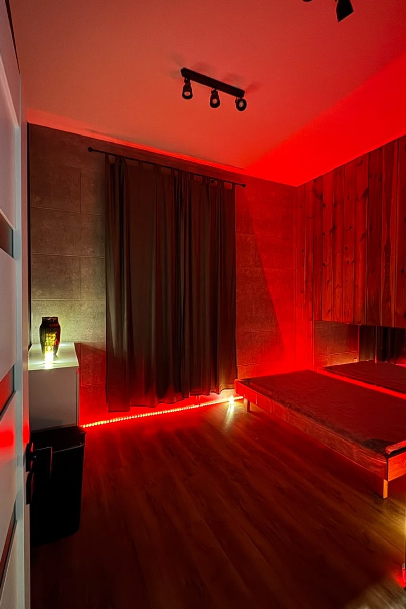 Pokój masażu w salonie Divine Massage, Kraków Podgórze
