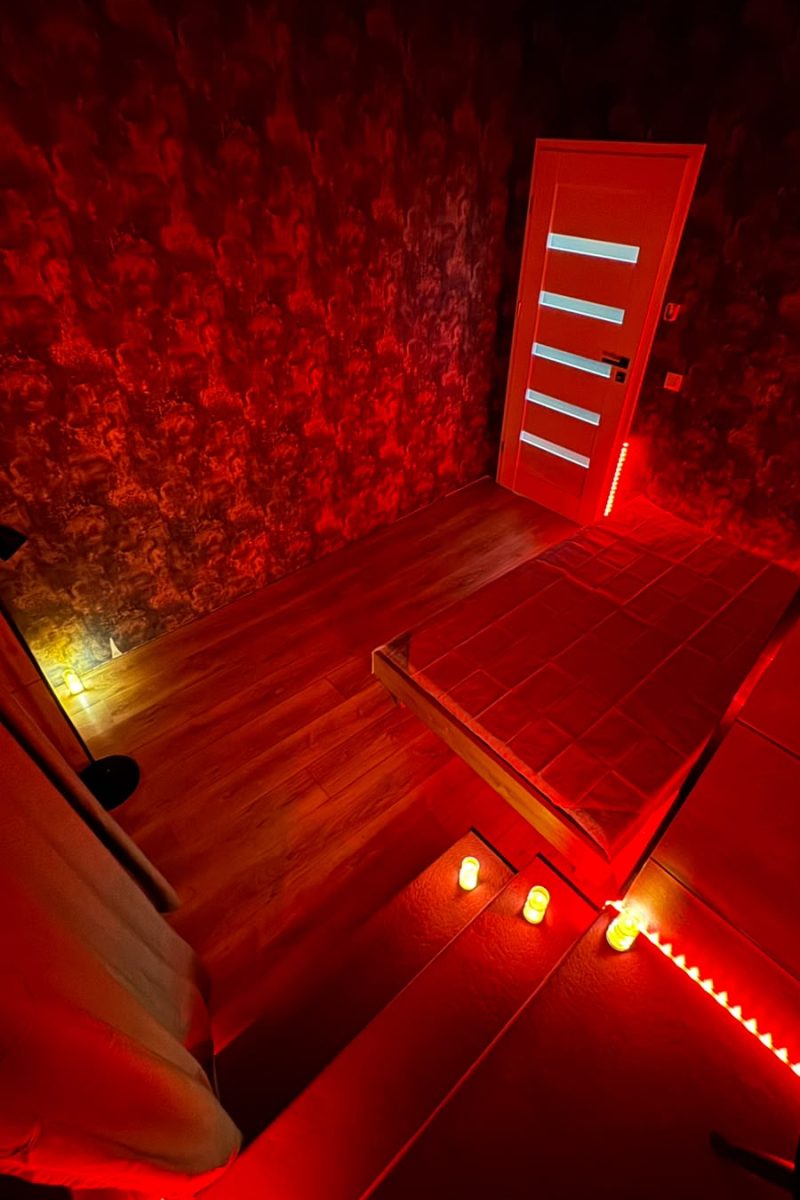 Pokój masażu w salonie Divine Massage, Kraków Podgórze
