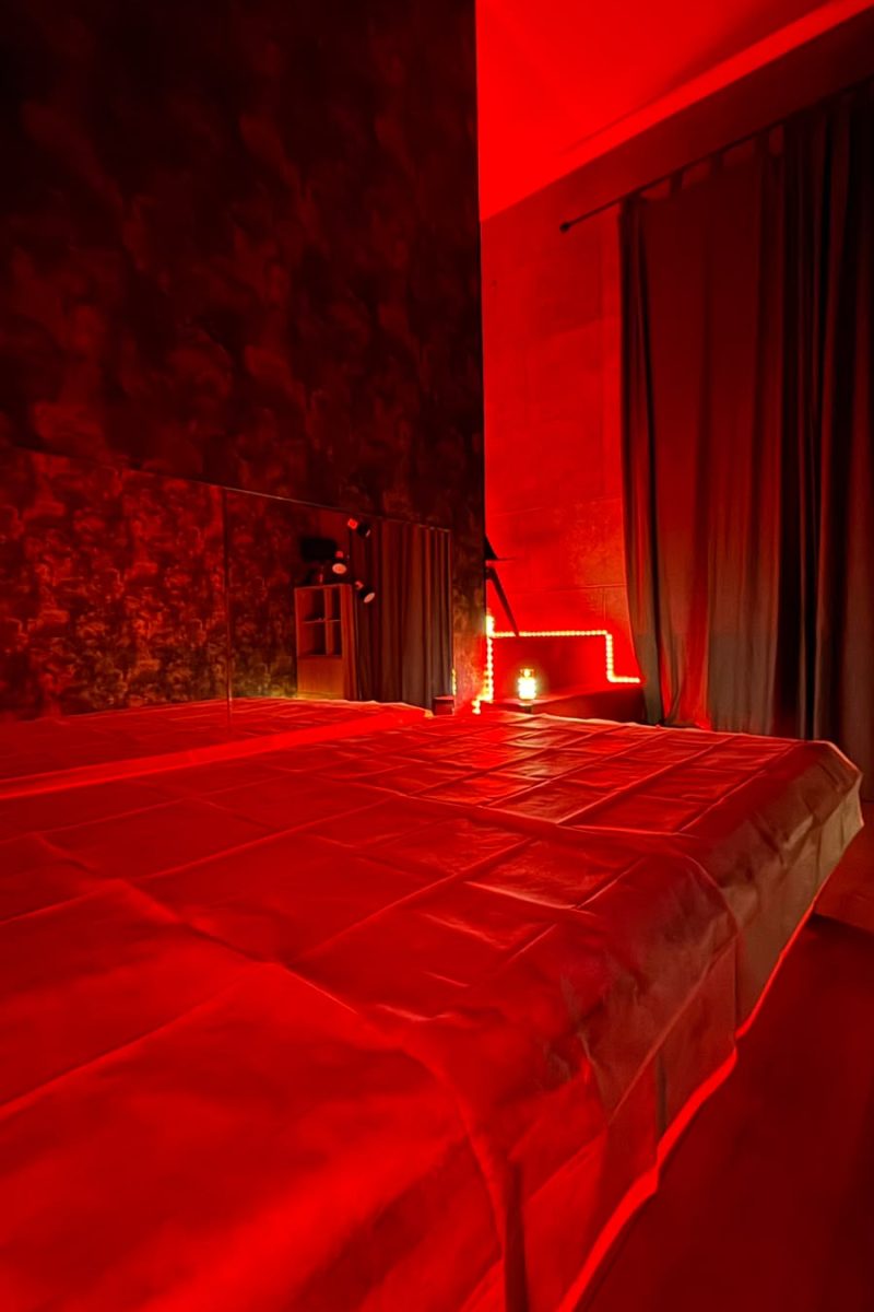 Pokój masażu w salonie Divine Massage, Kraków Podgórze